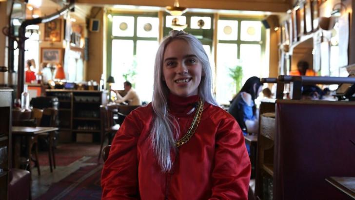 Billie Eilish, sa French Story
